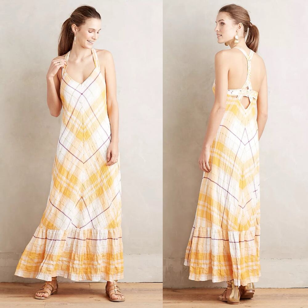 Anthropologie Holding Horses Clementine maxi dress size xs